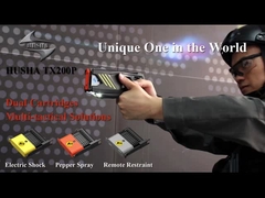 دو کارتریج اسلحه بی حسی با اسپری فلفل الکتریکی و کنترل از راه دور