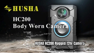 دوربین بدنه HUSHA HC200 با قابلیت ضبط 12 ساعته